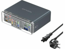 4smarts Nabíjecí stanice Lucid 300W s DIY režimem, šedá