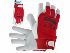 Geko Zimní pracovní rukavice pro montážní dělníky, kozí kůže, suchý zip vel. 8 (12/48)