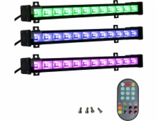 LIGHT4ME IP BAR 12 IR LED osvětlovací pásek IP65 Bluetooth pódiové osvětlení ovládané dálkovým ovladačem chytrého telefonu