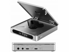 FiiO DM13 PŘENOSNÝ CD PŘEHRÁVAČ 3750mAh VYVÁŽENÝ 4,4mm LCD BÍLÝ