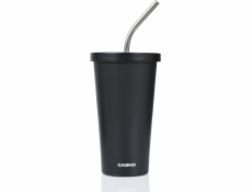 Majestic Sport Termohrnek Casno Gloomy s brčkem 510 ml černý