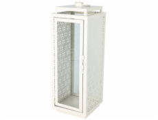 ProGarden Kovová lucerna na svíčku, 14,5 x 14,5 x 39 cm