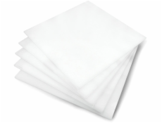 3DM Group Mléčné lité plexisklo - 3mm - 290x290mm - 5ks.