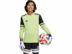 Adidas Dětská brankářská mikina Squadra 25 s dlouhým rukávem, limetková, JJ1940 164cm