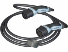 Electraline EVAKA T2-T2, 22KW, 32A, 5X6MM2, 1X0,5MM2 5M ČERNÝ