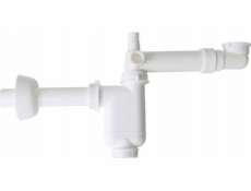 UN UMYVADLOVÝ SIFON BEZ POLŠTÁŘE, NASTAVITELNÝ