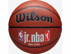 Wilson Míč Jr NBA Fam Logo Auth In Out WZ2018401XB Brown 6