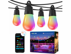 Nanoleaf Lepro 30M ZB1 AI Venkovní řetězové světelné řetězy - Chytrá vícebarevná venkovní světla (30 m)