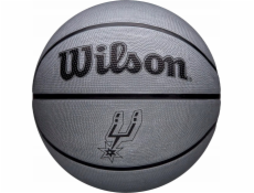 Wilson Míč NBA Team Tribute Solid San Antonio Spurs WZ4025427XB stříbrný 5