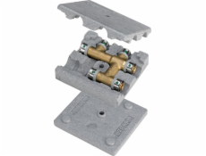 Viega Křížový prvek 16 Mosaz / leštěná (DWZ) Trubková spojka