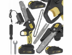 Geko Akumulátorová motorová pila v kufru 2x2,0Ah 21V – sada XXL (10 ks)