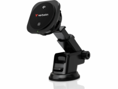 Verbatim - Držák telefonu do auta s bezdrátovou nabíječkou, technologie Qi, černý