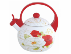 KingHoff Smaltovaná konvice 2l s píšťalkou KH-1910