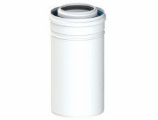 Poujoulat Výfuková trubka 60/100 (PP/AL) dvoustěnná bílá 1 m (DWZ)