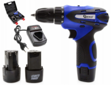 Geko 18V Li-Ion 2xAKU Vrtačka/šroubovák (5)