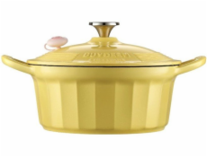 Mellow Yellow BUYDEEM Smaltované litinové nádobí 3,9 l, model CP551, jemně žlutá