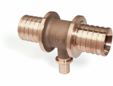 Rehau T-kus, redukovaná odbočka 50 - 40 - 50 RAUTITAN RX bezolovnatý bronz