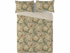 Multitex Ložní prádlo 220 x 200, 3dílné, potištěné, lněné, LINN MATEX 04