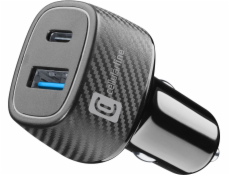 Cellular Line Cellularline USB autonabíječka Multipower Ultra 30W černá