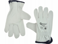 Geko Montážní pracovní rukavice Leather z kozí kůže velikost 9 (12/120)