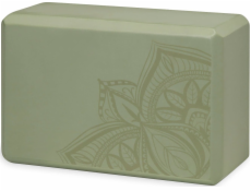 Gaiam Celery Point Pěnová kostka na jógu Gaiam 23 x 7 x 15 cm zelená