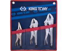 King Tony Sada samojistných kleští Morse, 3dílná, pouzdro King Tony