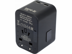 Yato UNIVERZÁLNÍ CESTOVNÍ ADAPTÉR YATO USB / USB-C 65W