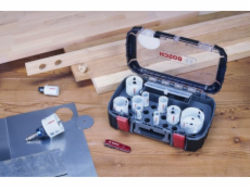 Bosch Sada děrových pil PROGRESSOR 20-76 mm 14dílná + VICTORINOX