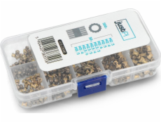 JustPi Mosazný závit - Vložka pro 3D tisk - Různé velikosti - Sada 500 kusů - justPi}