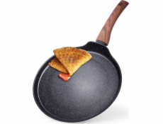 Vilde Pan na palačinky Granite černá a dřevěná 199010