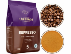 Lofbergs LOFBERGS Espresso - Kávová zrna 1kg