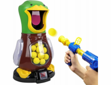 ExtraLink EXTRALINK HRAČKY HUNGRY DUCK STŘELBA NA TERČE PRO DĚTI 2X PISTOLET 48 KOULEK 2 BARVY