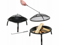 Toya Skládací ocelová pec LUND 56x39cm