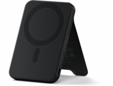 Satechi Powerbanka OntheGo 5000mAh MagSafe Qi2 s magnetickou powerbankou a stojánkem (černá)