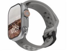 NoName UAG Civilian - silikonový řemínek pro Apple Watch řady: 1-3, 42mm / 4-6 & SE 1-2, 44mm / 7-9, 45mm / 10, 46mm / Ultra 1-2, 49mm (titanový)