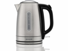 Gorenje Konvice | K17DS | Elektrická | 2200 W | 1,7 l | Nerezová ocel | Otočná základna o 360° | Nerezová ocel