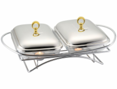 Klausberg ŽÁRUVZDORNÁ STOLNÍ OHŘÍVAČKA 2x1,5L KB-7922