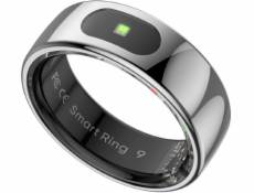 Powerton Smart RING PRO stříbrný, monitor stresu, monitor tepové frekvence, monitor spánku, velikost 12,