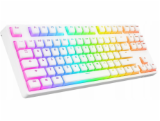 Rampage Mechanický přepínač TKL GHOST Huano Red White