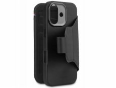 Elmarc Odnímatelná peněženka Decoded Textured Silikonová - Ochranný kryt kompatibilní s MagSafe pro iPhone 17 (fantomově černá)