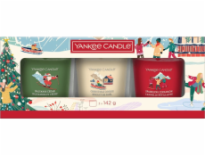 Yankee Candle Apres Ski Classic sada 3 sklenic