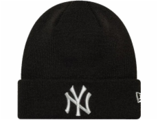 New Era Kšiltovka NY Yankees MLB Metallic Cuff Knit Beanie Černá