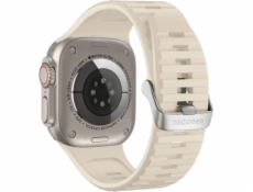 Decoded Řemínek ULTRA TRACTION pro Apple Watch 42 / 44 / 45 / 49 MM - bílý
