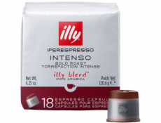 illy Kávové kapsle Nespresso Iperespresso Tostato Intenso 18 ks - Illy