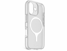 Elmarc Průhledný zadní kryt Decoded DropTec - ochranný kryt kompatibilní s MagSafe pro iPhone 17 (matně bílá)