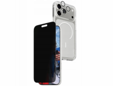 PanzerGlass CARE by Flagship Privacy 3-v-1 pouzdro + soukromá skla + čočka pro iPhone