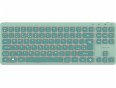Canyon Klávesnice OnType 10 Low Profile EN Wireless Green