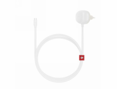 Twelve South PowerCord EU - 30W nabíječka do zásuvky s 1,2m kabelem USB-C (bílá/dunová)