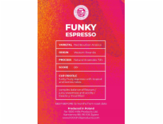 HAYB Kávová zrna RWANDA MUHABURA FUNKY ANAEROBNÍ ESPRESSO 400g