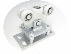 Zabi Kyvný vozík s 5 kolečky pro profily 80x80 mm, stěna 5 mm WR-5T-80